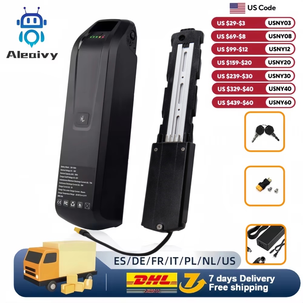 Ebike Battery 48V 20Ah Hailong - New Hailong EBike Battery 36V 48V