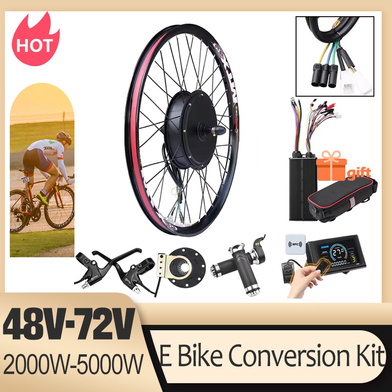 72V 5000W Hub Motor Kit - 72V 5000W E-Bike Conversion Kit Brushelss