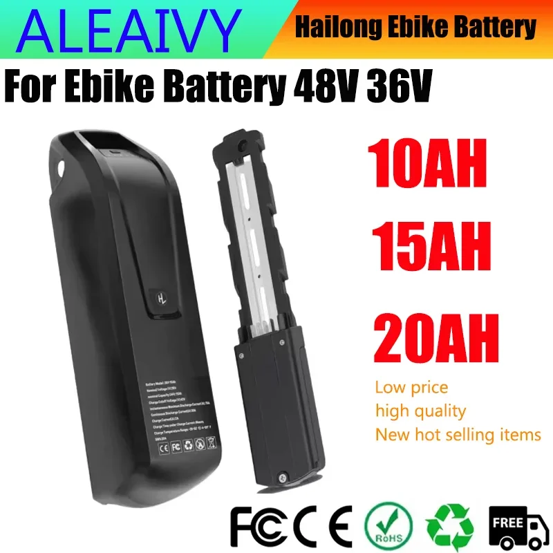 Ebike Battery 48V 20Ah Hailong - For Hailong EBike Battery 36V 48V
