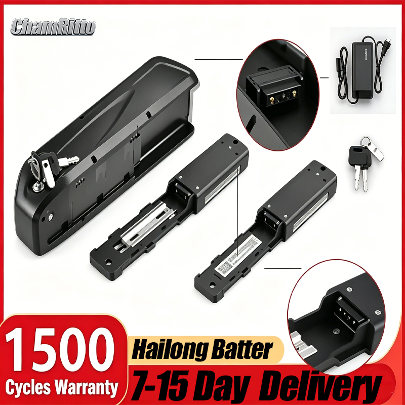 Ebike Battery 48V 20Ah Hailong - 36V 48v 52v Electric Bicycle Hailong