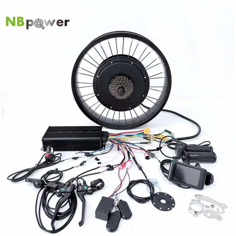 72V 5000W Hub Motor Kit - NBpower 170/190mm Dropout 48-72V 5000W BLDC