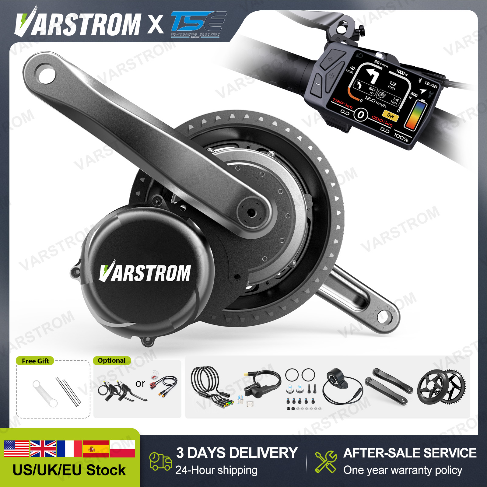 [3Day Delivery] Tongsheng Mid  - Tongsheng Tsdz2B Mid Drive Motor ulasan dan harga