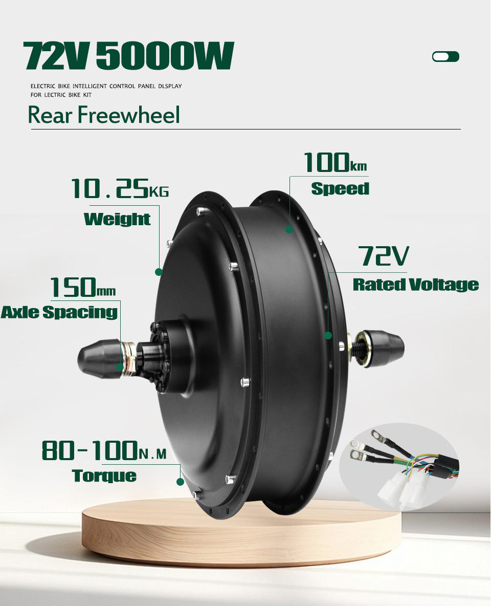 New MTX39 72V 5000W EBike Conv - 72V 5000W Hub Motor Kit ulasan dan harga