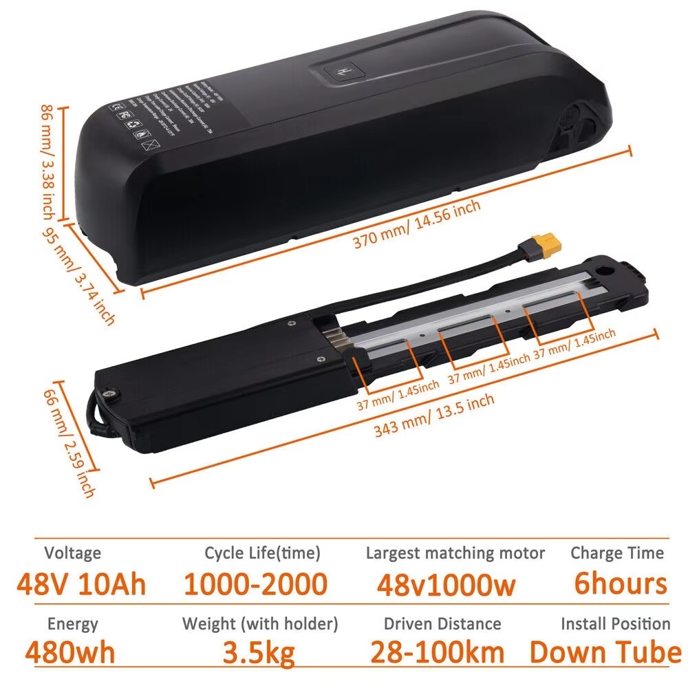 New Hailong EBike Battery 36V  - Ebike Battery 48V 20Ah Hailong ulasan dan harga