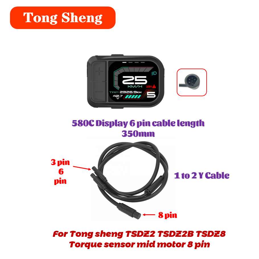 Tongsheng TSDZ2 TSDZ2B Throttl - Tongsheng Tsdz2B Mid Drive Motor ulasan dan harga