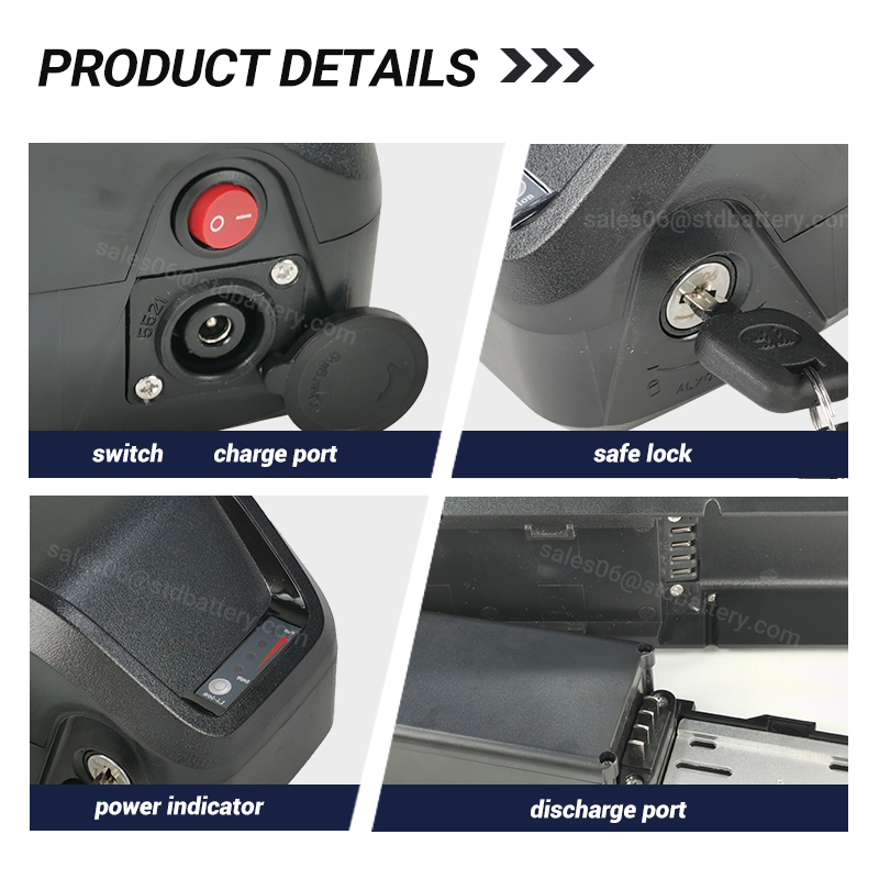ALX Hailong ebike battery 36v  - Ebike Battery 48V 20Ah Hailong ulasan dan harga