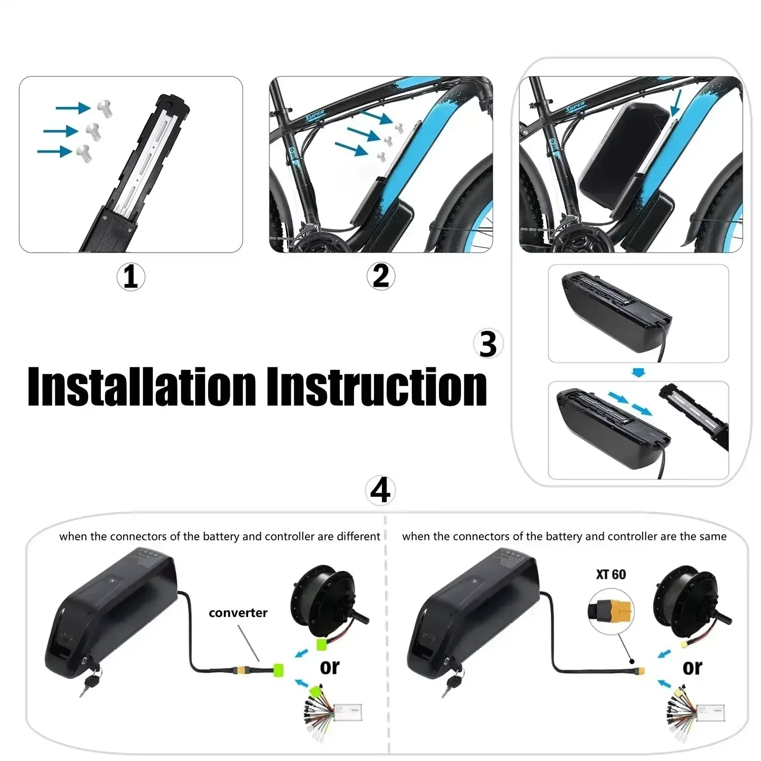 For Hailong EBike Battery 36V  - Ebike Battery 48V 20Ah Hailong ulasan dan harga