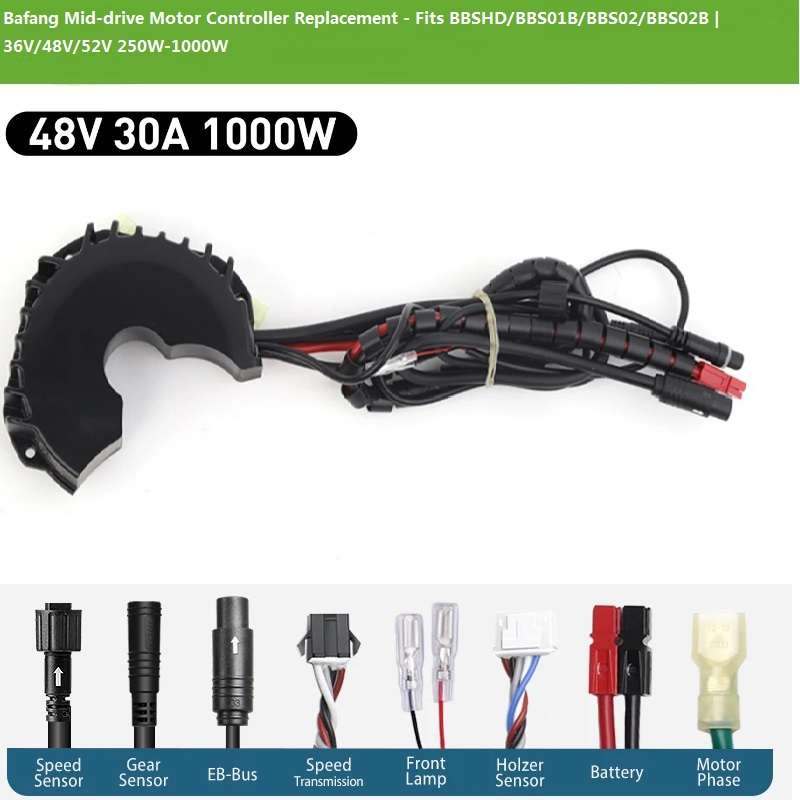 Bafang Mid-drive Motor Control - Mid Drive Motor Kit 52V 1000W ulasan dan harga