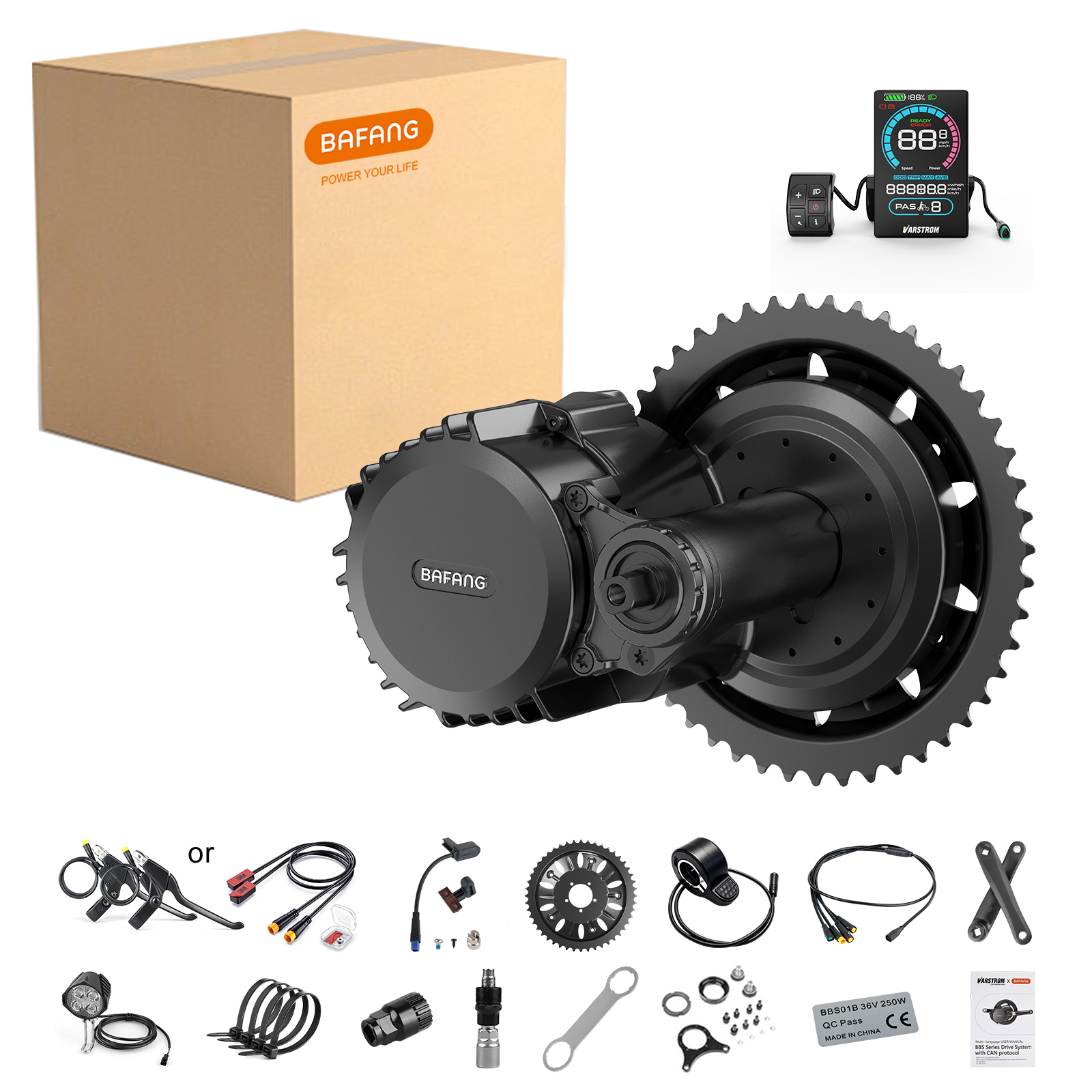 Bafang 48V 52V 1000W CAN Motor - Bafang Bbshd 1000W Conversion Kit ulasan dan harga