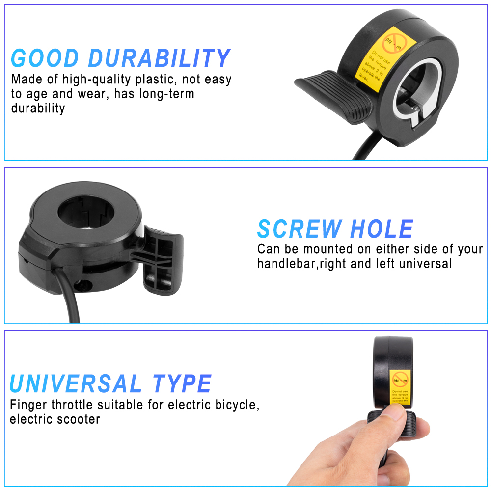 130X Ebike Thumb Throttle for  - Bafang Bbshd 1000W Conversion Kit ulasan dan harga