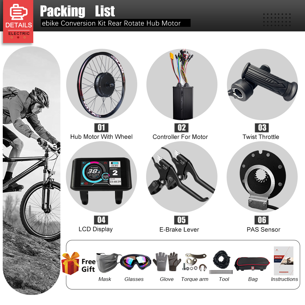 60V 3000W Electric Bike Conver - Ebike Conversion Kit 72V 3000W ulasan dan harga