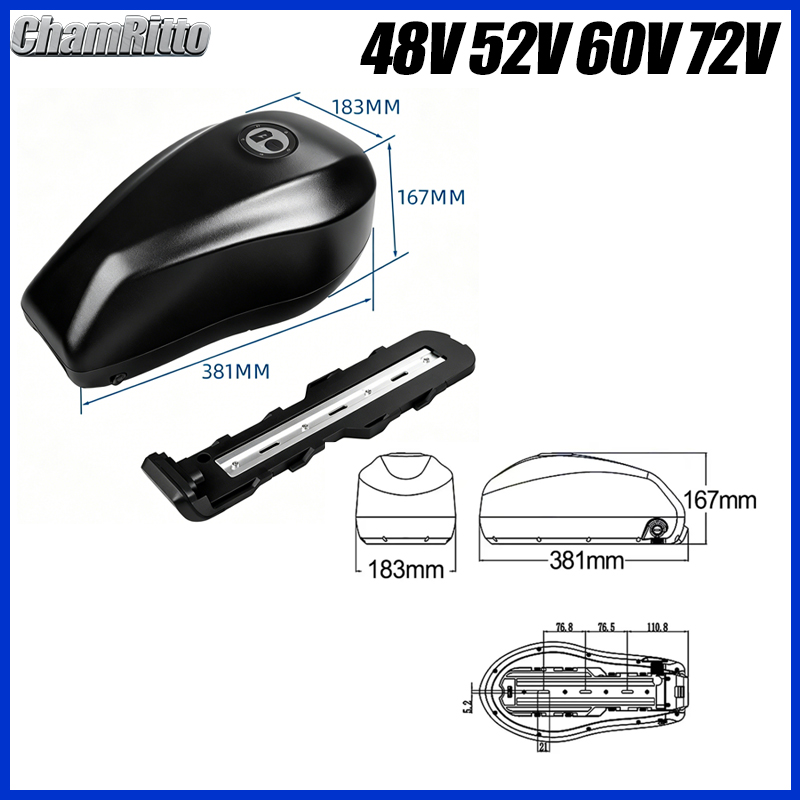 48V 72V 52V 60V ebike Fuel Tan - Electric Bicycle Battery 72V 30Ah ulasan dan harga