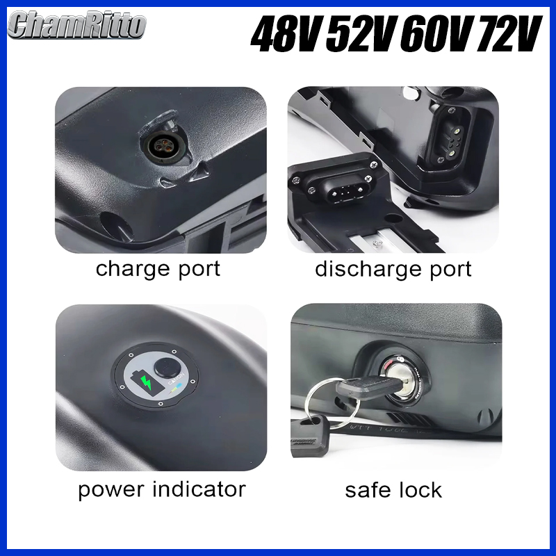 48V 72V 52V 60V ebike Fuel Tan - Electric Bicycle Battery 72V 30Ah ulasan dan harga