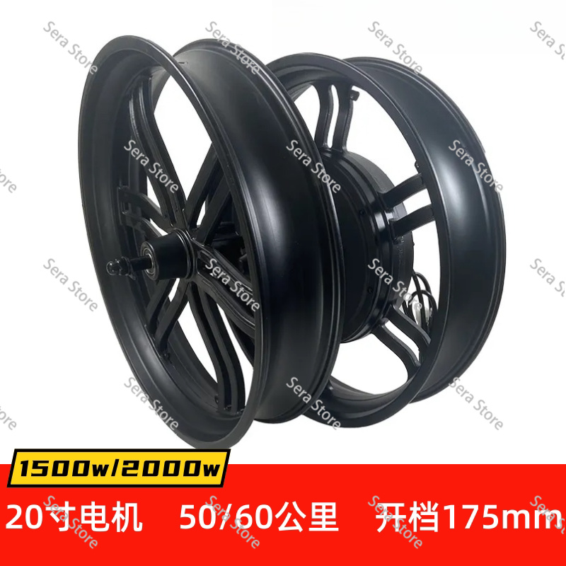 2000W 60km/h 20 Inch Fat Tire  - Fat Tire Ebike Conversion Kit 2000W ulasan dan harga