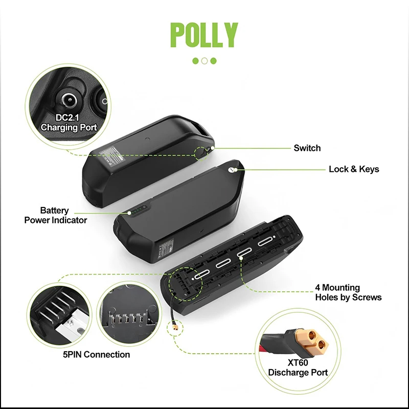 52v50ah Hailong Polly 48V 60V  - Electric Bicycle Battery 72V 30Ah ulasan dan harga