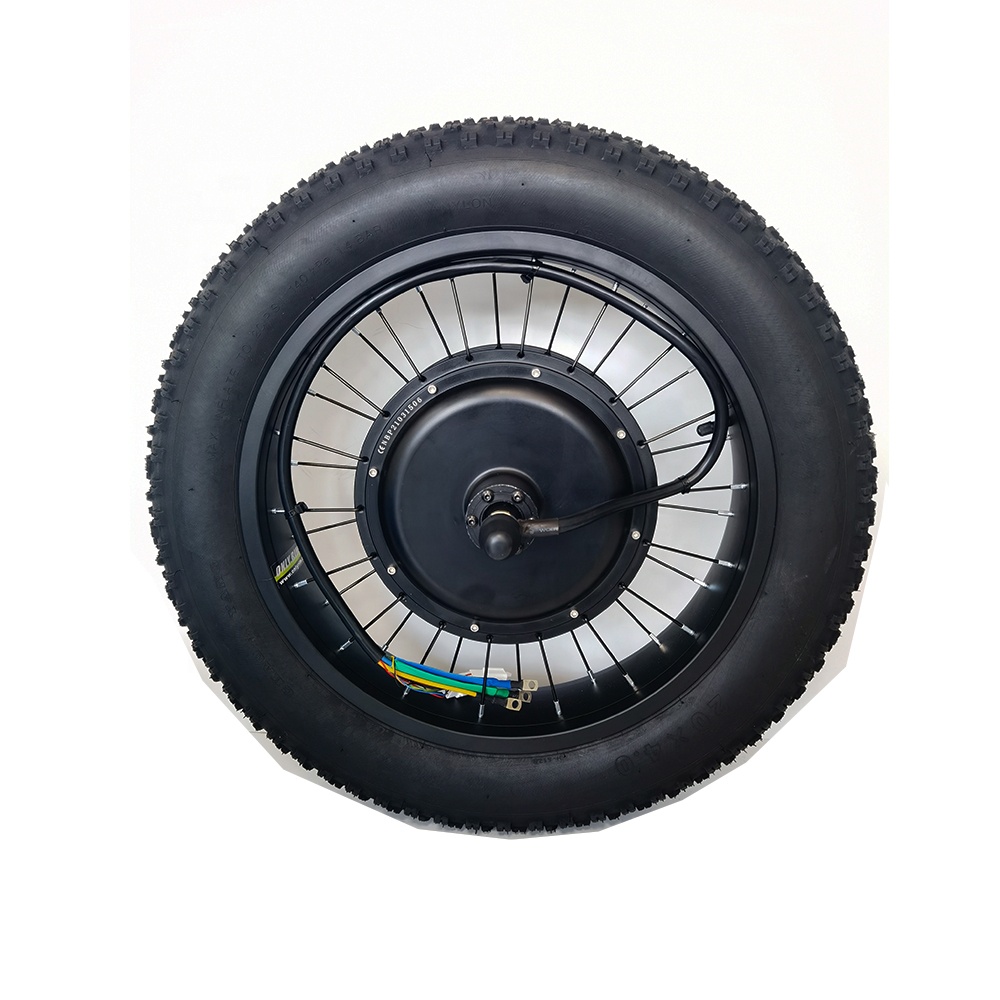 Electric Bicycle Conversion Mo - 72V 5000W Hub Motor Kit ulasan dan harga