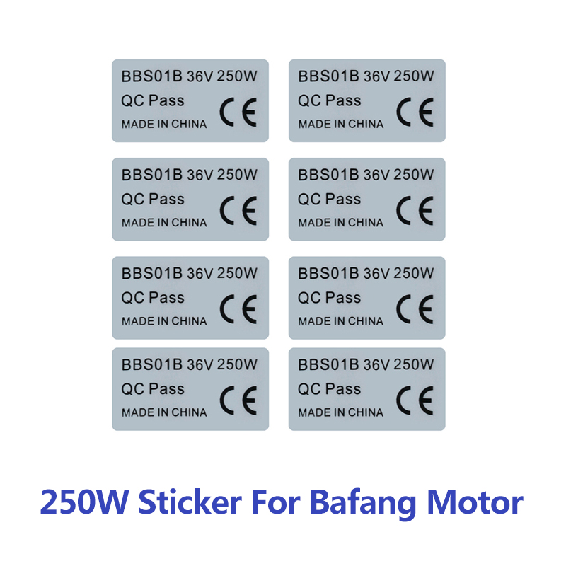 6pcs 36V 250W 48V 750W Sticker - Bafang Bbs02B 48V 750W Mid Drive Kit ulasan dan harga