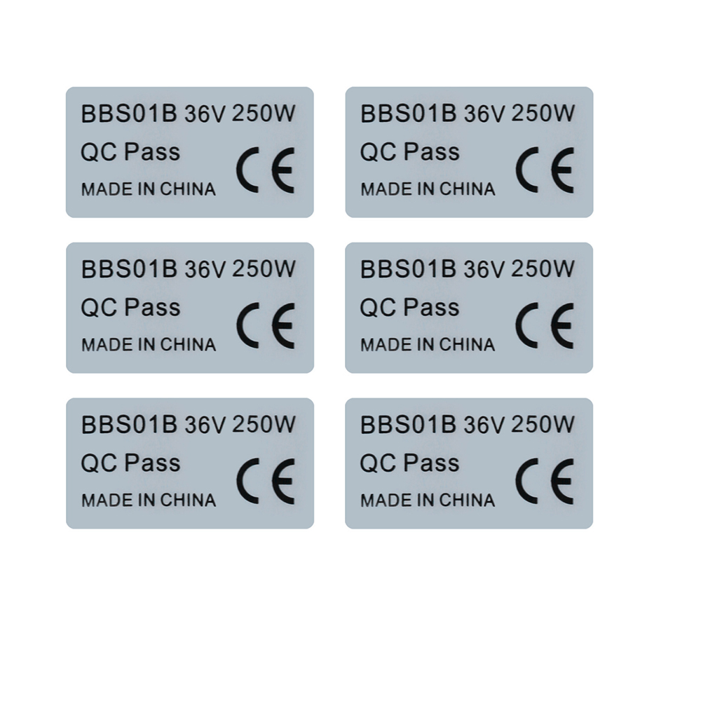 6pcs 36V 250W 48V 750W Sticker - Bafang Bbs02B 48V 750W Mid Drive Kit ulasan dan harga
