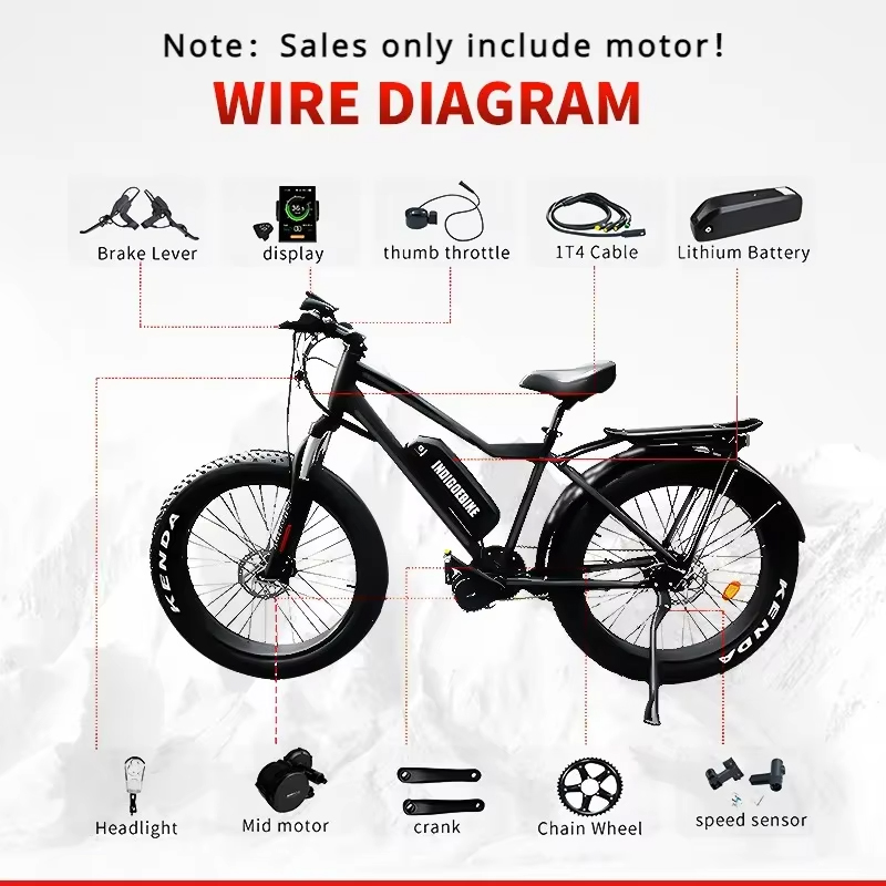 BAFANG 1000W BBSHD Mid Drive M - Mid Drive Motor Kit 52V 1000W ulasan dan harga