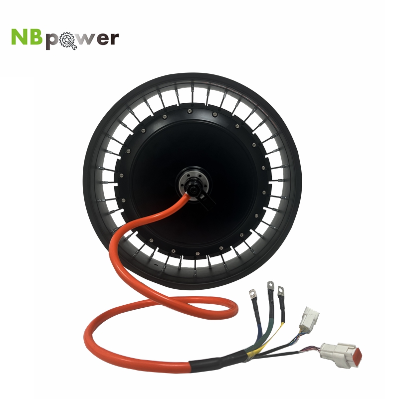 NBpower/QS273 40H 20x4/24x4/26 - 72V 5000W Hub Motor Kit ulasan dan harga