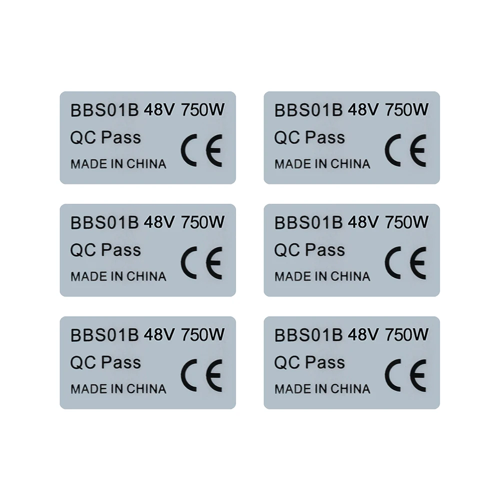 6pcs 36V 250W 48V 750W Sticker - Bafang Bbs02B 48V 750W Mid Drive Kit ulasan dan harga