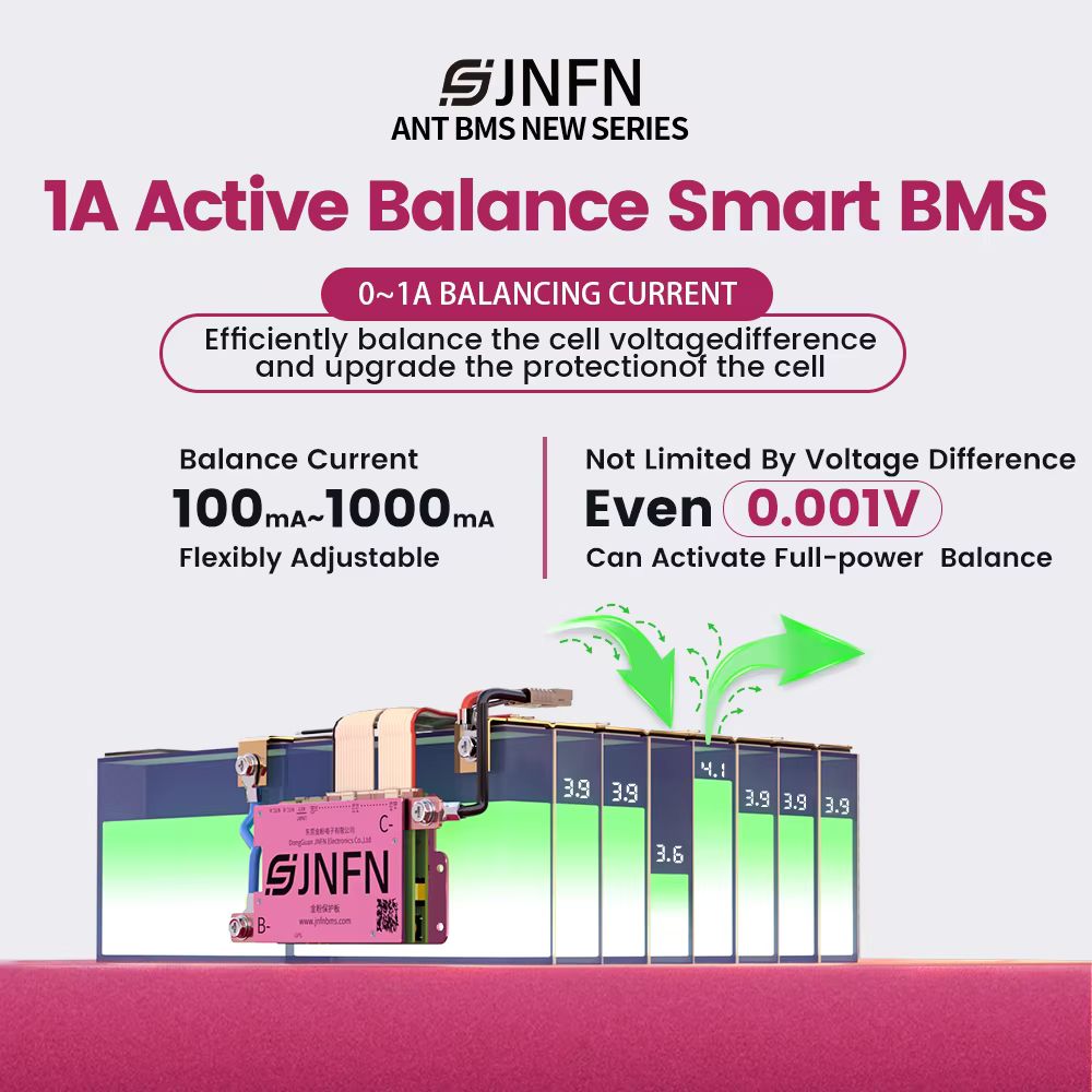 ANT BMS 1A Active Balance Lith - Smart Bms 72V 20S 150A Bluetooth ulasan dan harga